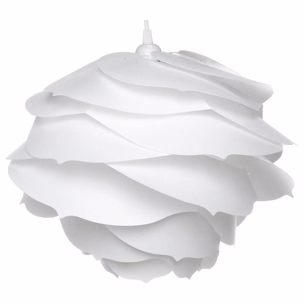 Wyld and Coco White Flower Shade Pendant Light – 2