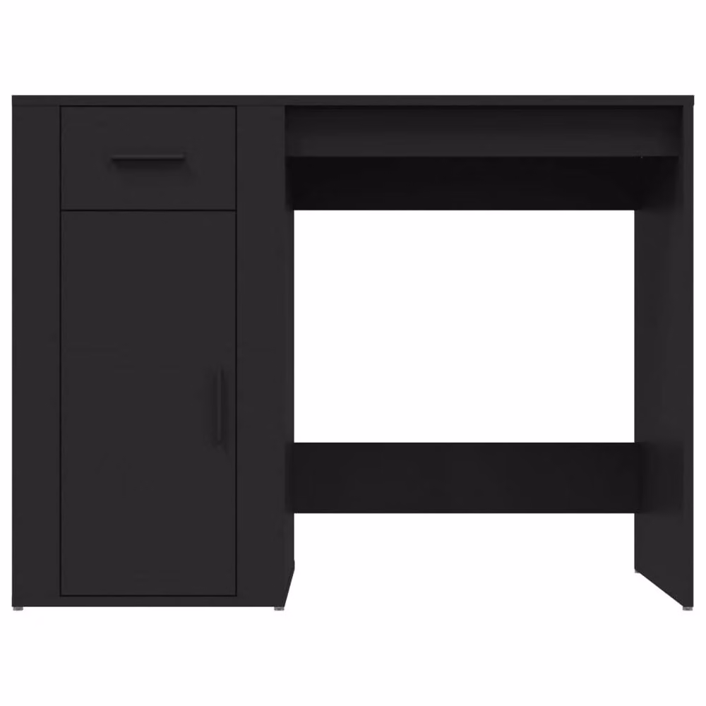Berkfield Home Modern Black Computer Desk in MDF, W/D/H: 100 x 49 x 75 cm – 5
