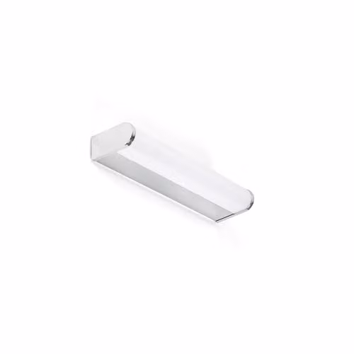 Netlighting Tide 30cm LED Bathroom Over Mirror Light in Chrome and Grey, 3000K, IP44