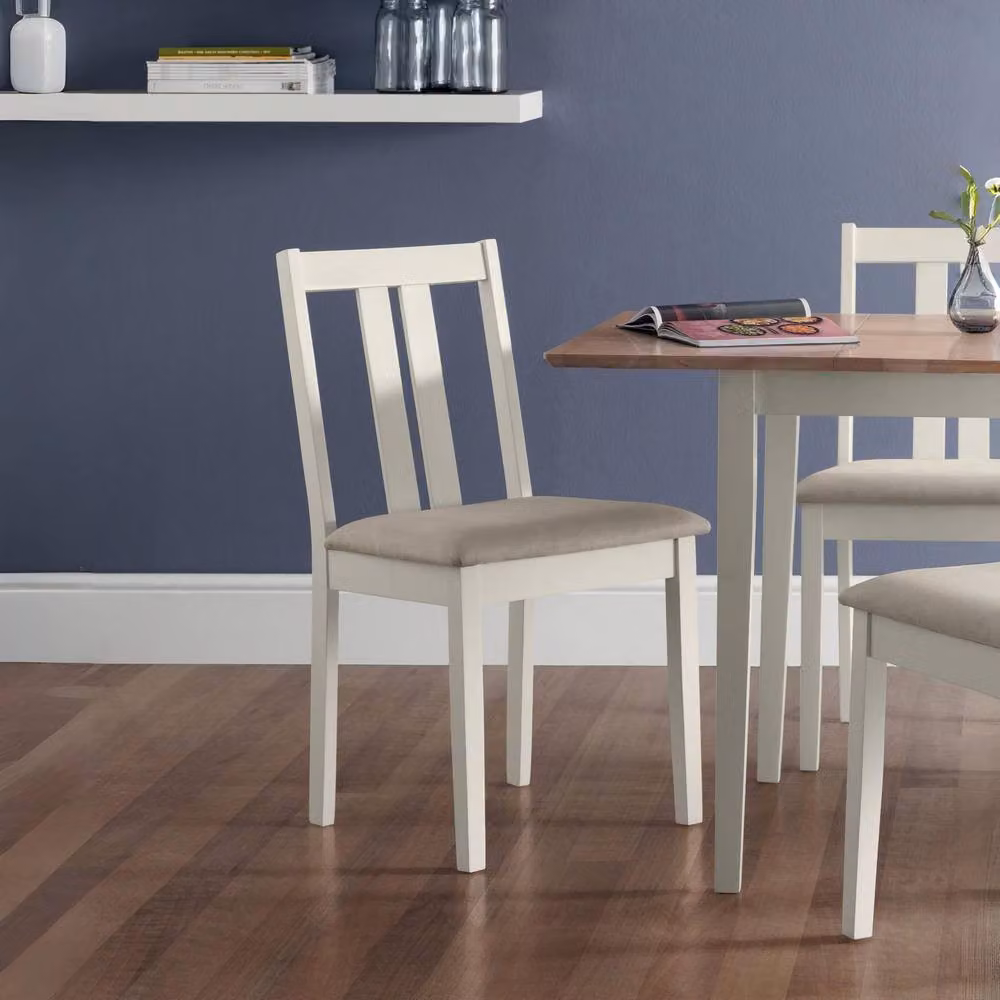 Cheshire Marlowe Elegant Ivory Dining Chairs - Set of 2 – 2