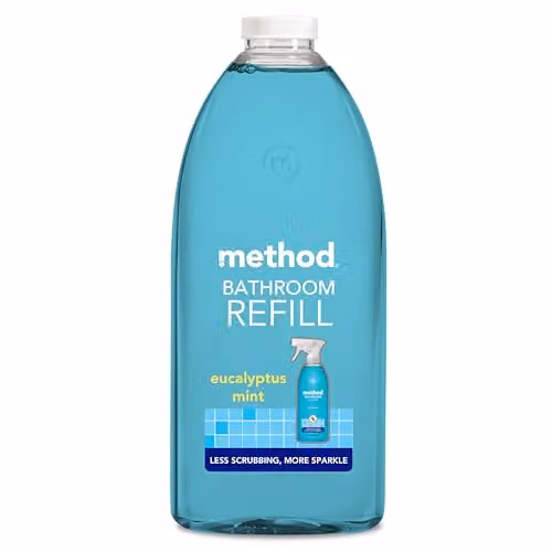 Method Bathroom Cleaner Refill, Blue/Turquoise/Petrol, 2.02 l