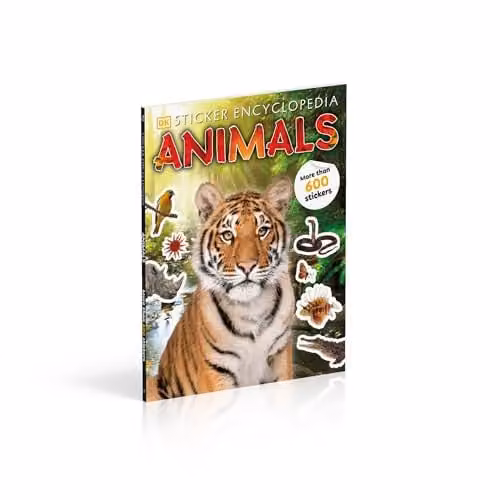 DK Sticker Encyclopedia Animals Multicolour Paper Sticker Book – 3
