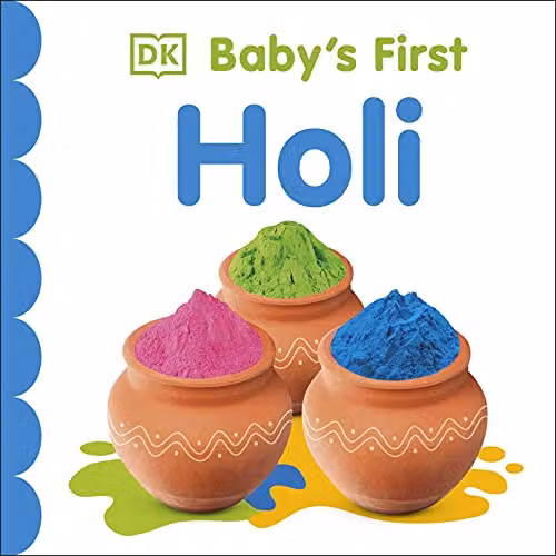Baby's First Holi Multicolour Paper Product