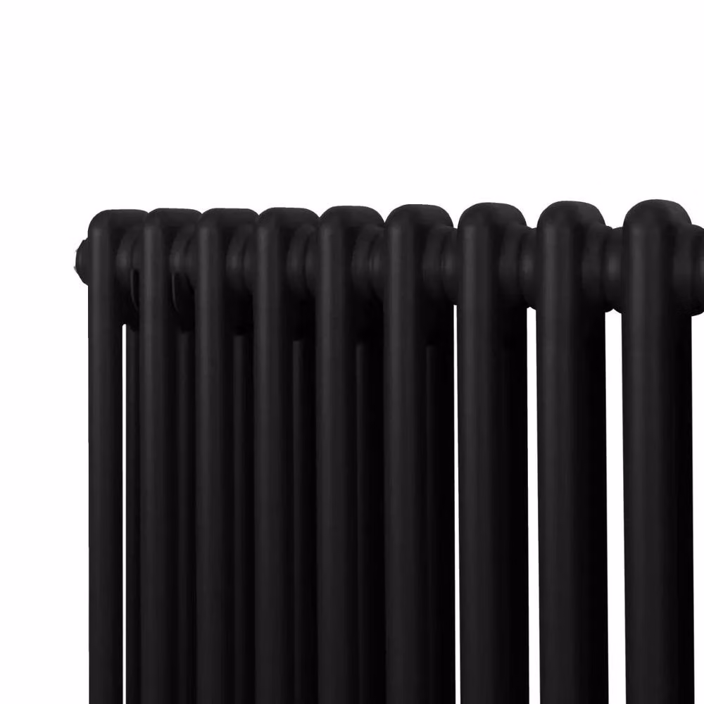 Monstershop Traditional 2 Column Steel Radiator, Black, H 83.2 cm x W 60 cm x D 7 cm – 6
