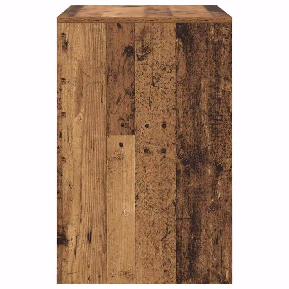Berkfield Home Rustic Writing Desk in Brown, W/D/H: 70 x 50 x 76 cm – 6