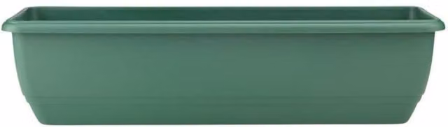 KDMD Stewart Green Plastic Balconiere Trough Planter, 70 cm