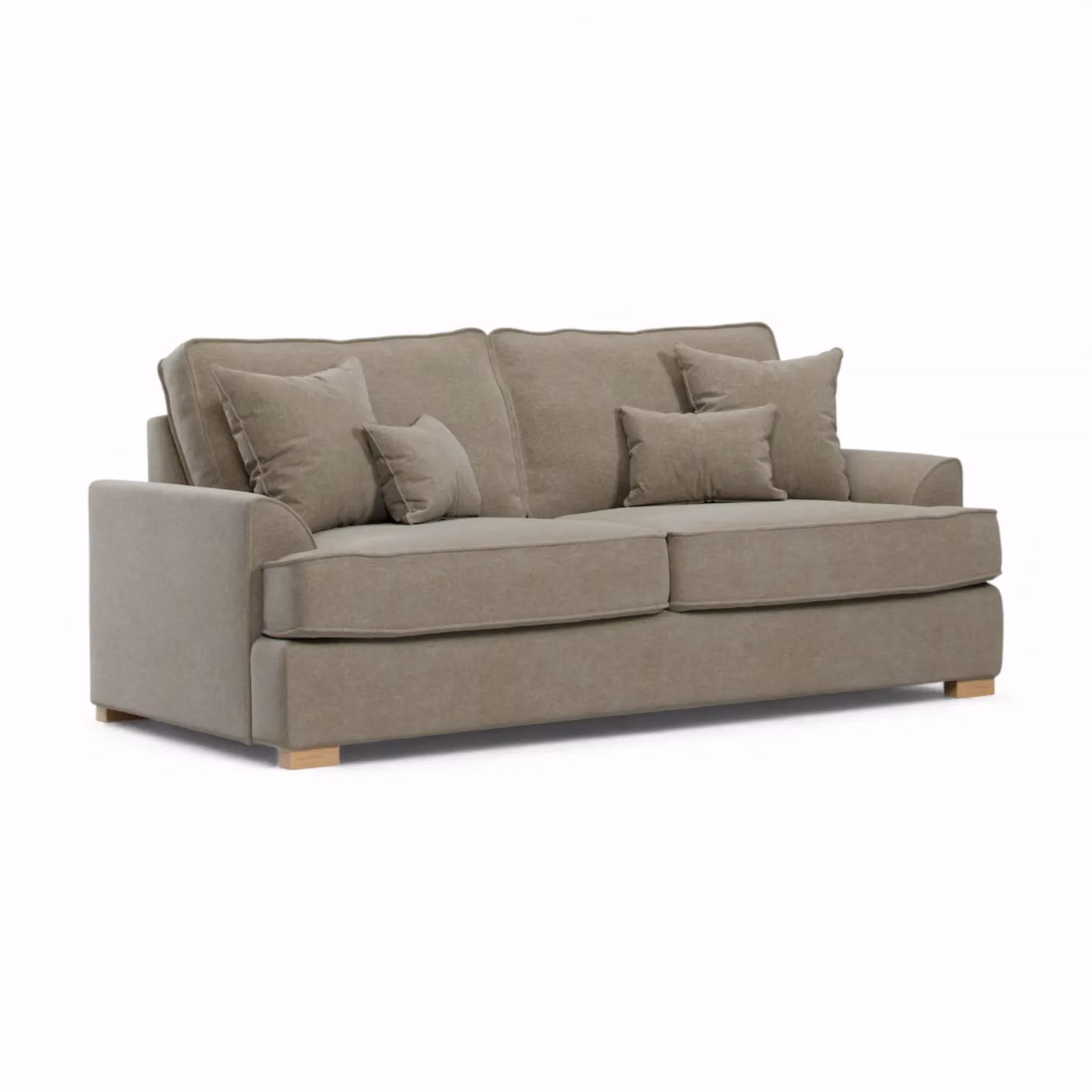 The Great Sofa Company Ophelia 3 Seater Grey Chenille Fabric Sofa – 2