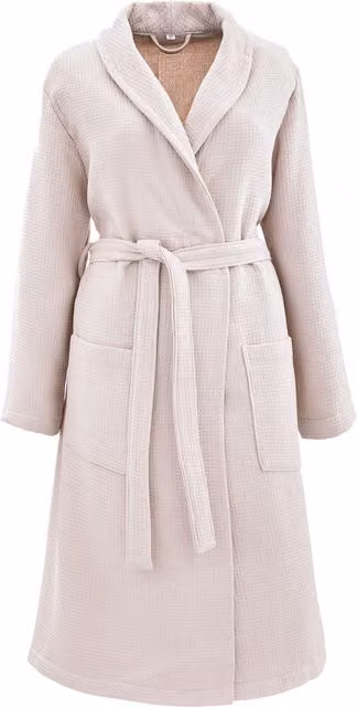 Murmur Spa Collection Waffle Robe in Rose, Large/Extra Large