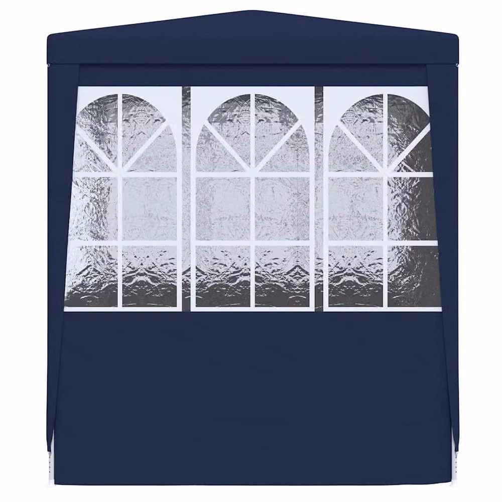 Berkfield Home Professional Party Tent with Side Walls, Blue, 2.5 x 2.5 m – 4