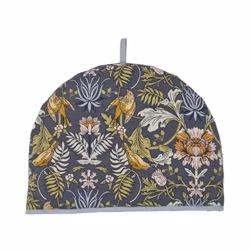 Ulster Weavers Finch & Flower Animal Print Tea Cosy in Blue