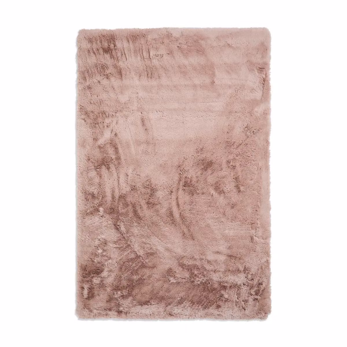 The Rug Shop UK Modern Shaggy Pink Area Rug, W: 150 cm, L: 230 cm – 4