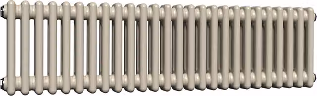 Lux Heat Horizontal Column Radiator in Moon Dust, 2 Column, W/H: 119 x 30 cm