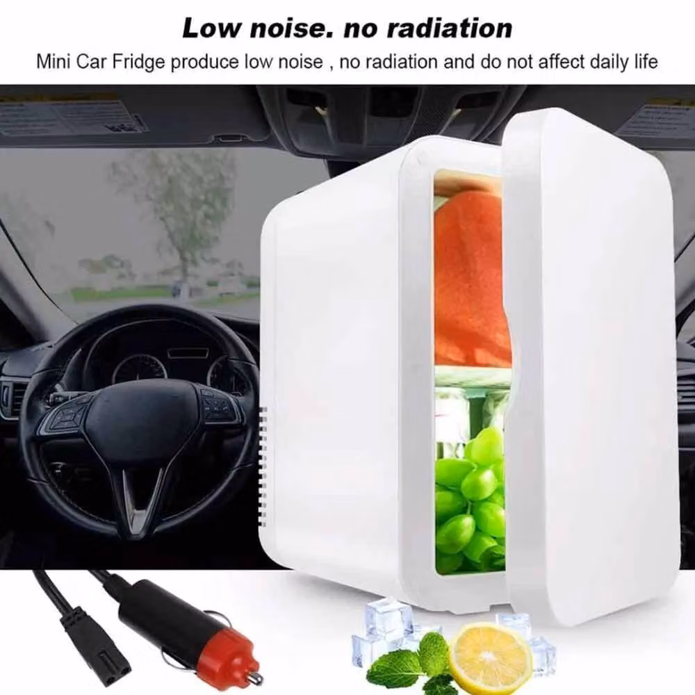 Kelvenix 8L Portable Mini Table Top Fridge in White – 4