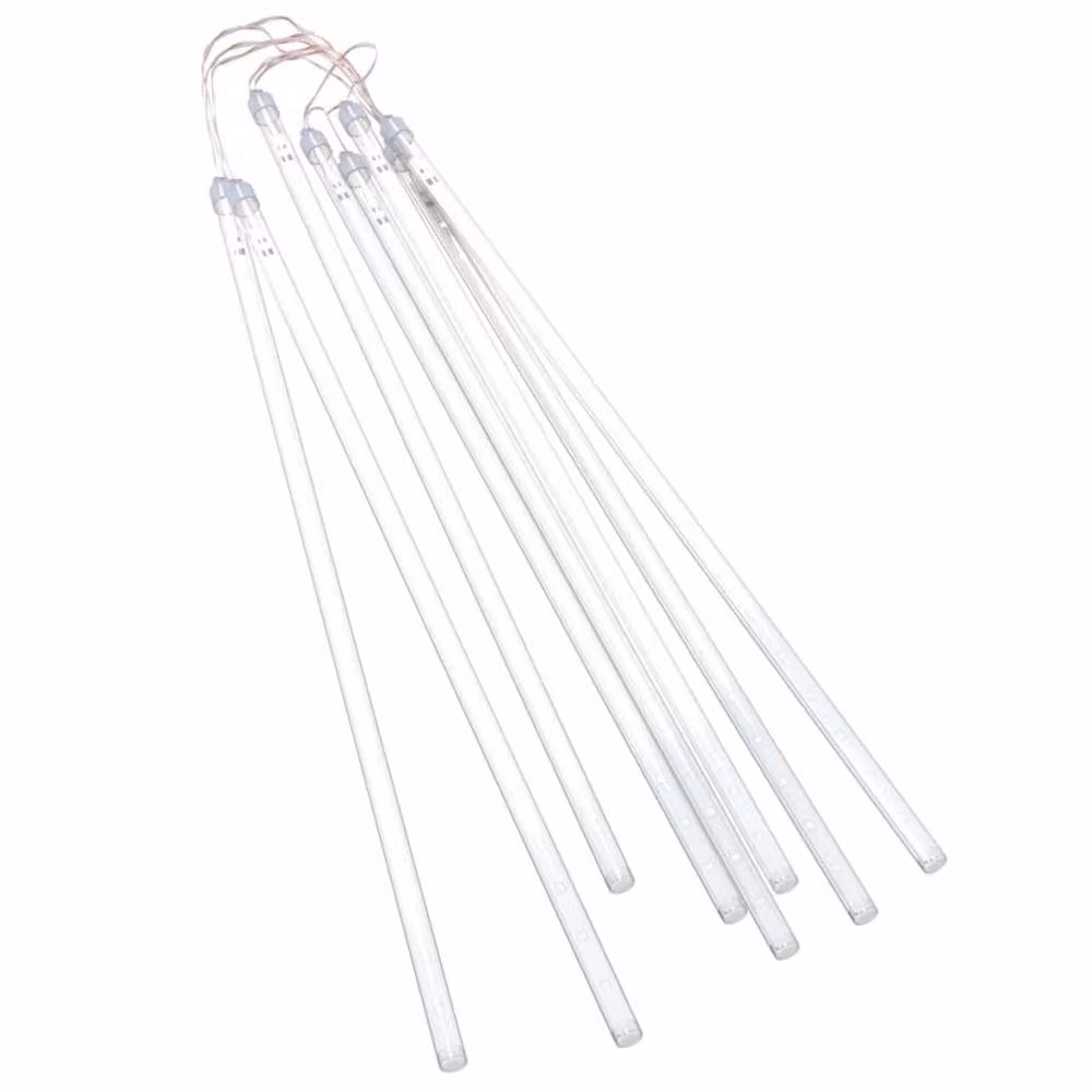 Berkfield Home Blue Meteor Icicle LED Lights, 8 Pieces, 288 LEDs, 50 cm – 2