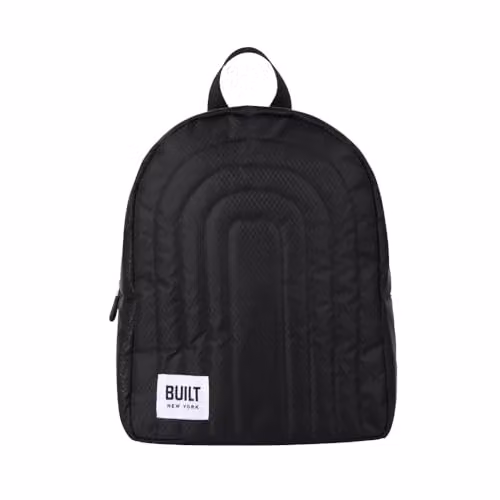Built New York Puffer Rucksack Insulated Leakproof Cool Bag, Black, 10 l