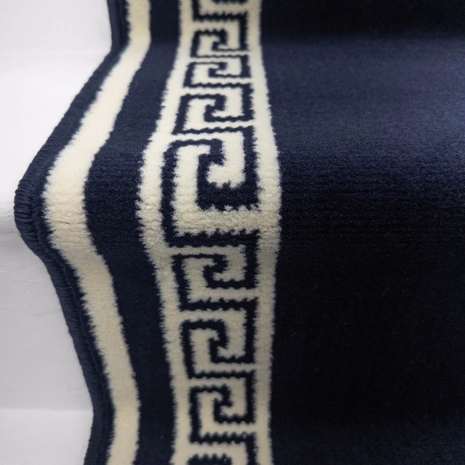runrug Soft and Durable Stair Runner Carpet in Blue, W: 80 cm, L: 690 cm – 11