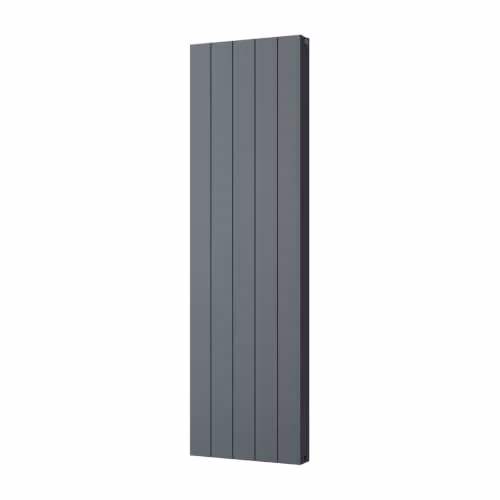 UK Radiators Thetford Anthracite Vertical Designer Radiator, Smooth Finish, W: 46.6 cm, H: 160 cm – 2
