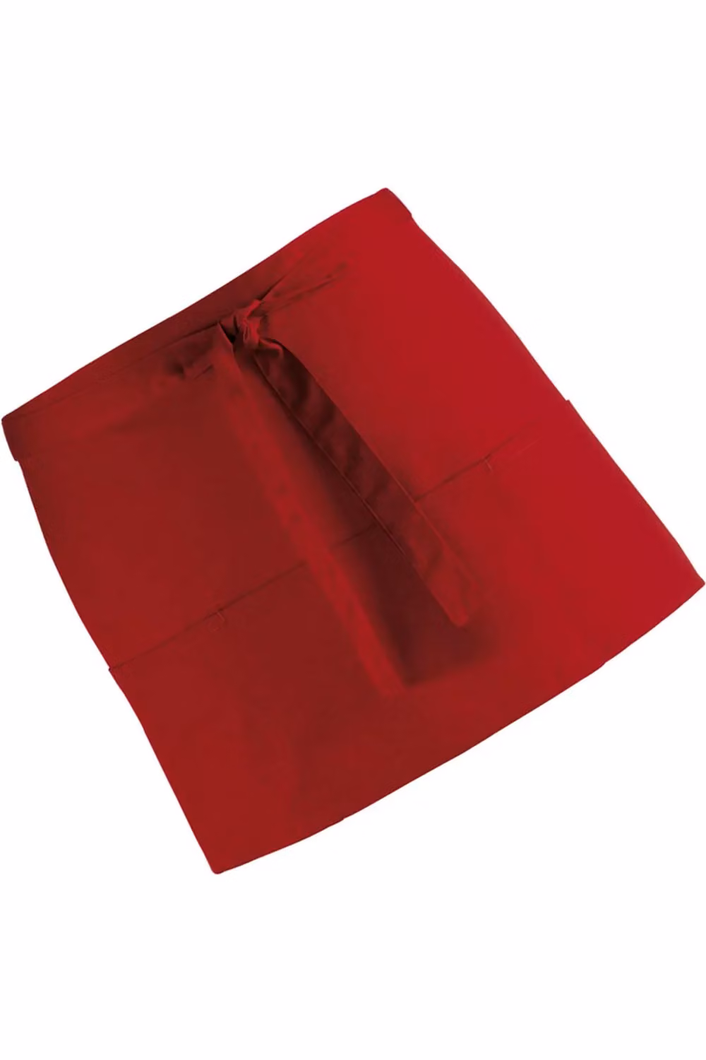 Premier Colours Pack of 2 Burgundy Poly-Cotton 3 Pocket Professional Aprons – 2