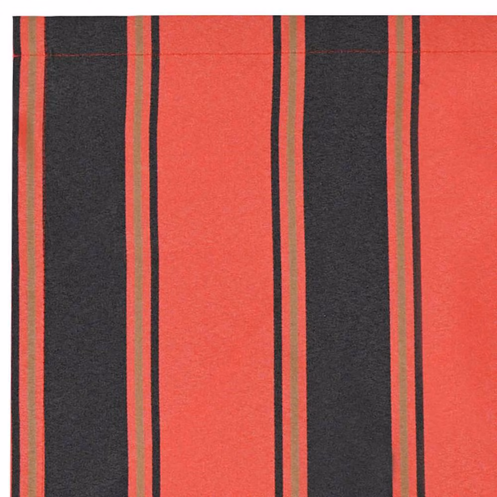Berkfield Home Manual Retractable Folding Arm Awning with LED, Yellow and Orange Striped Polyester, W: 400 cm, D: 350 cm – 5