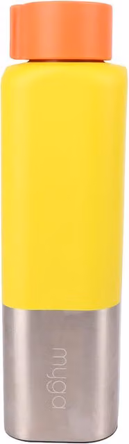 Myga Maui Insulated Water Bottle, 650ml, Yellow