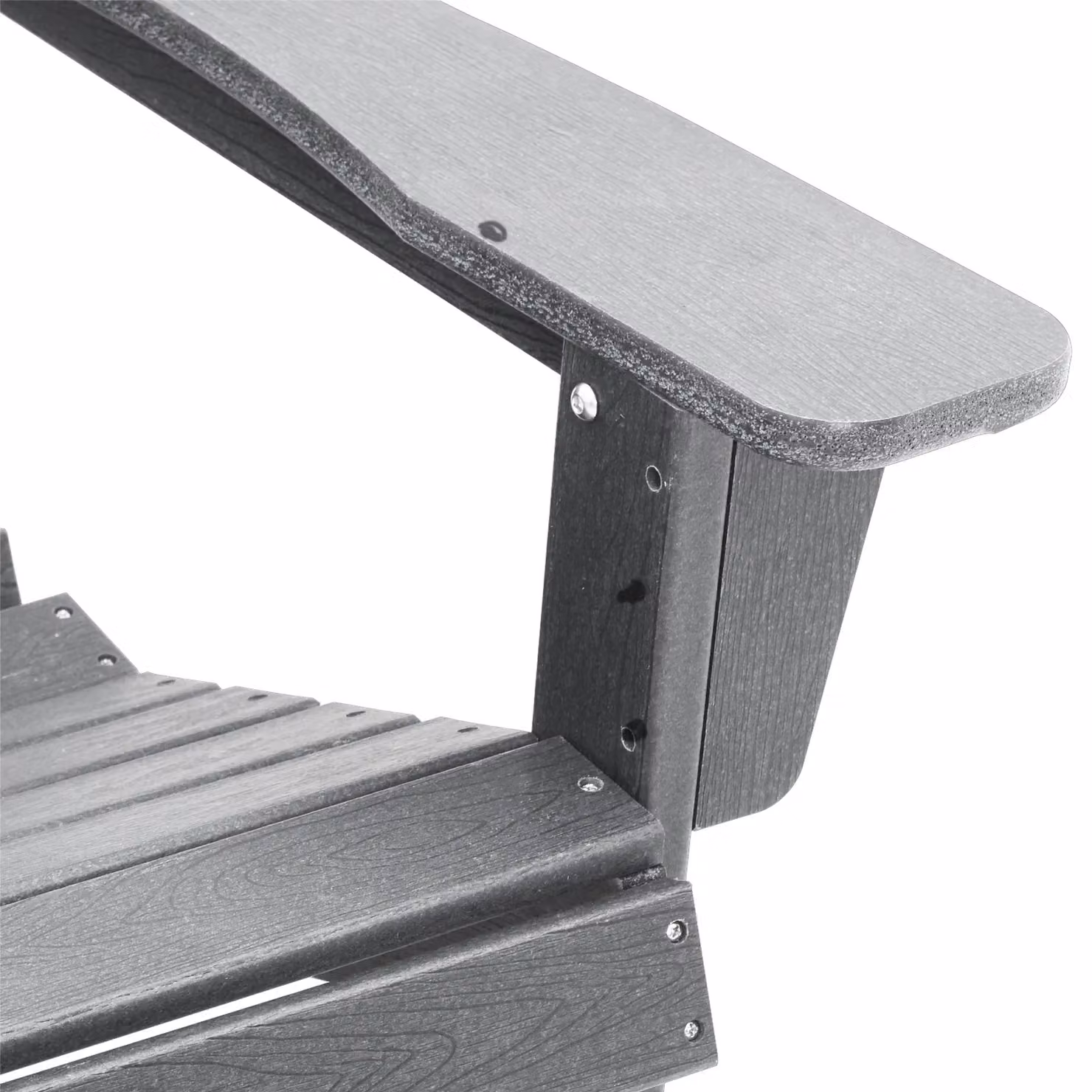 Berkfield Home Adirondack Chair in Light Grey, W/D/H: 74 x 82 x 91 cm – 4