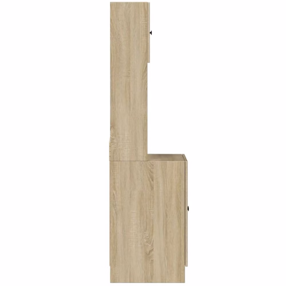 Berkfield Home Sonoma Oak Kitchen Cabinet in Tan, W/D/H: 60 x 50 x 180 cm – 2