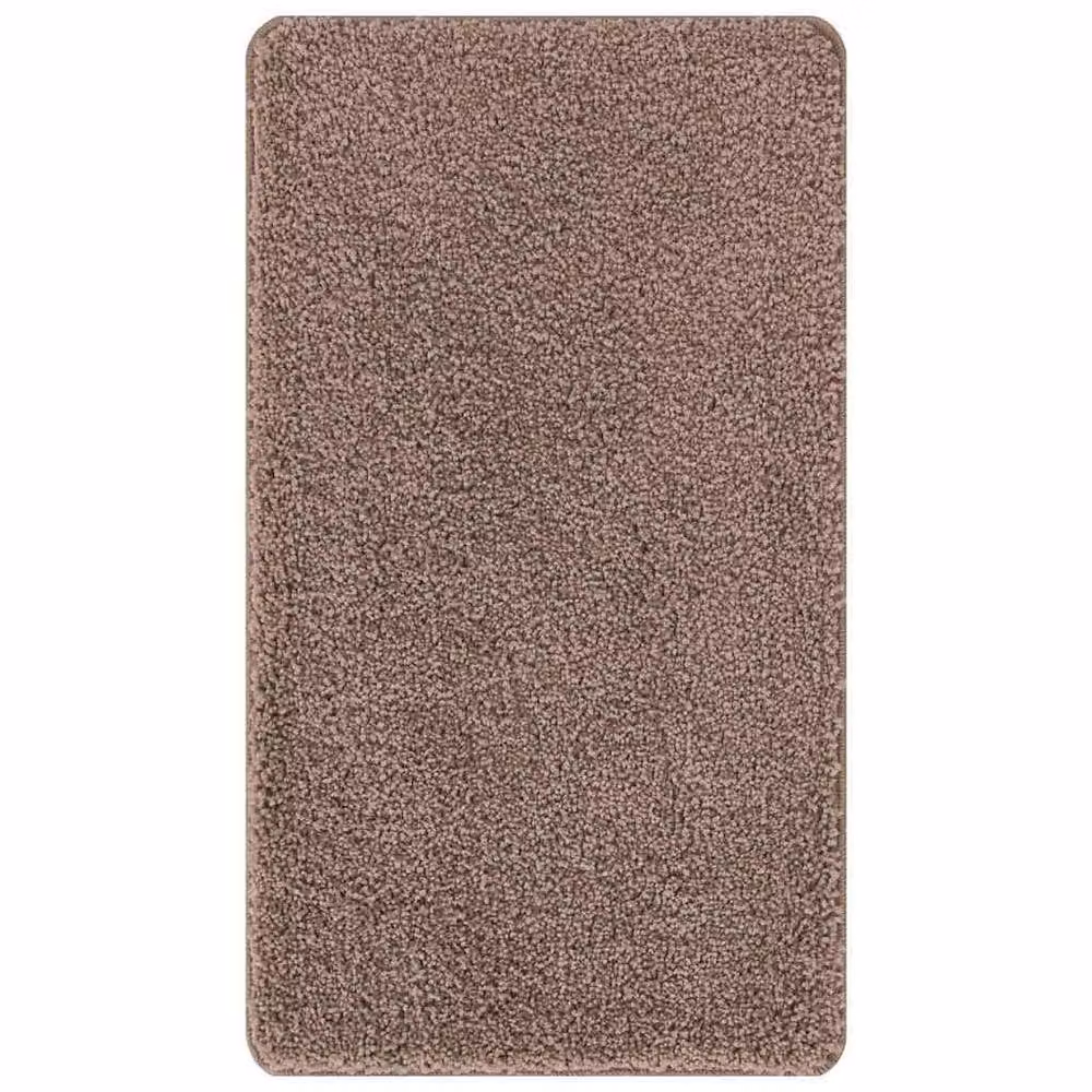 Berkfield Home Modern Rectangular Non-Slip Bath Mat, Brown, W: 70 cm, L: 120 cm – 2