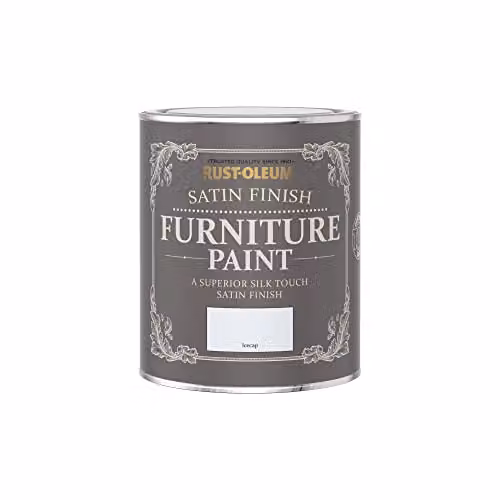 Rust-Oleum Icecap Blue Satin Furniture and Skirting Board Paint, 750ml – 3