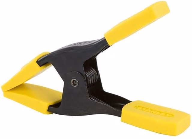 Stanley Metal Spring Clamp in Yellow and Multicolour