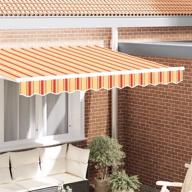 Berkfield Home Awning Valance for 2.5 m Frame, Multicolour, W: 230 cm, H: 20 cm – 1