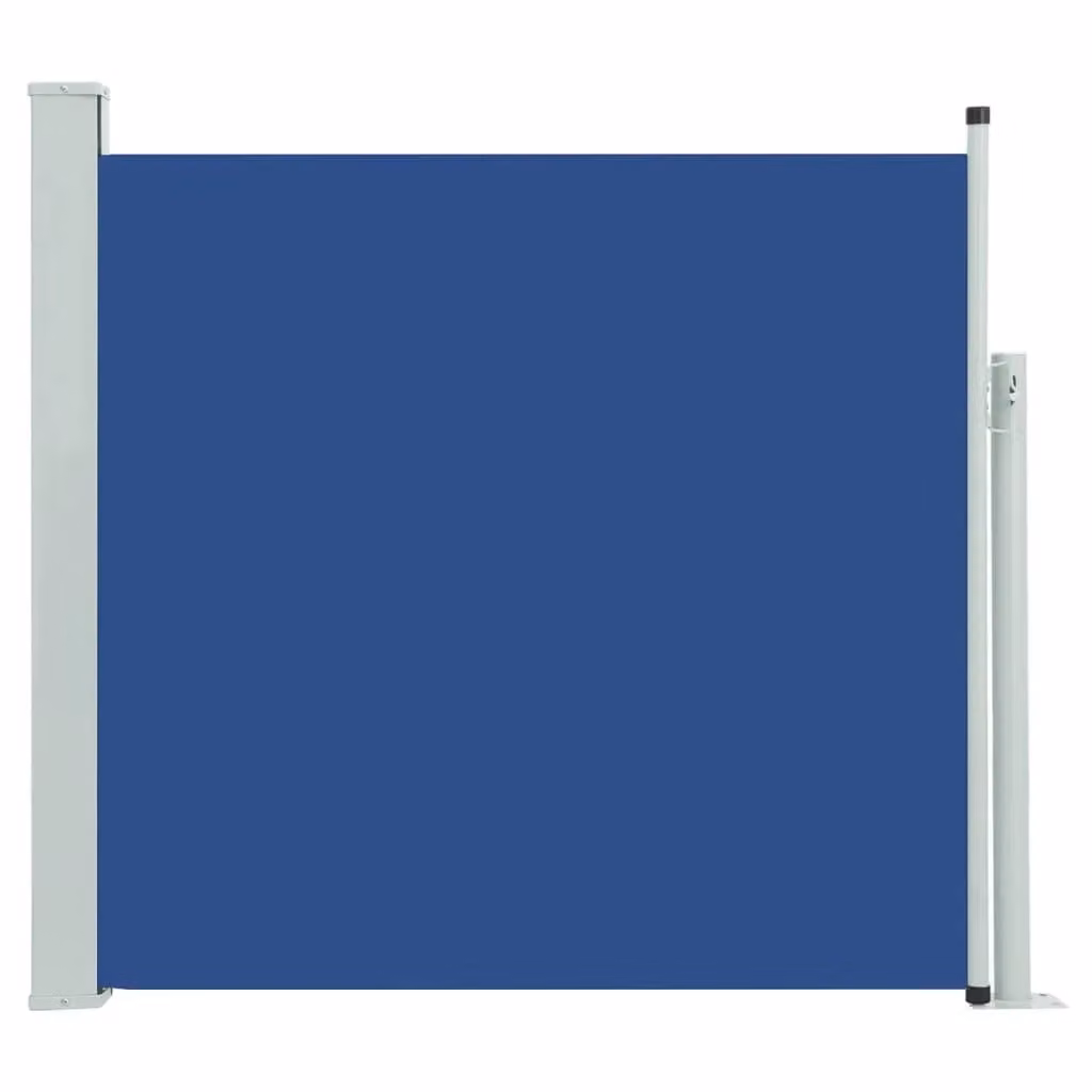 Berkfield Home Blue Retractable Side Awning with Manual Pull and Steel Frame, W/H: 300 x 170 cm – 2