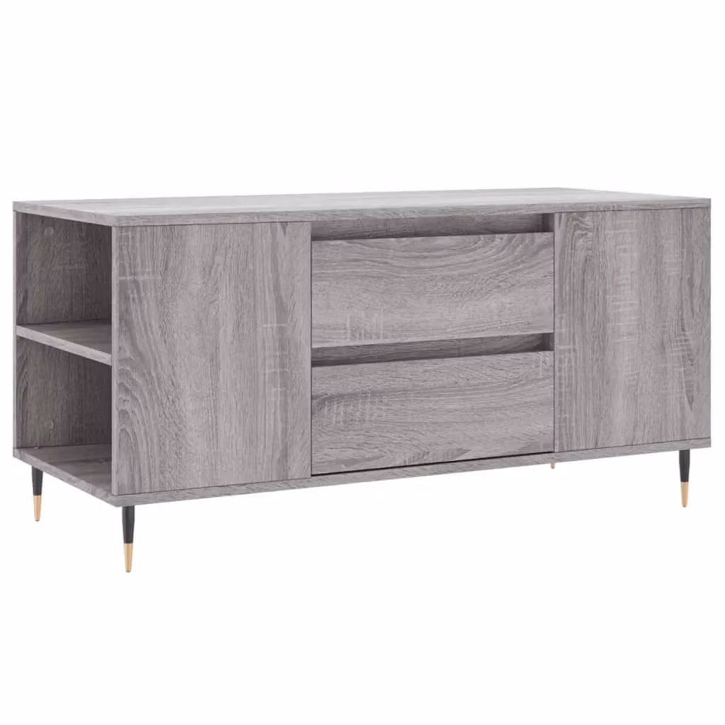 Berkfield Home Grey Sonoma Coffee Table, W: 102 cm, D: 44.5 cm, H: 50 cm – 2