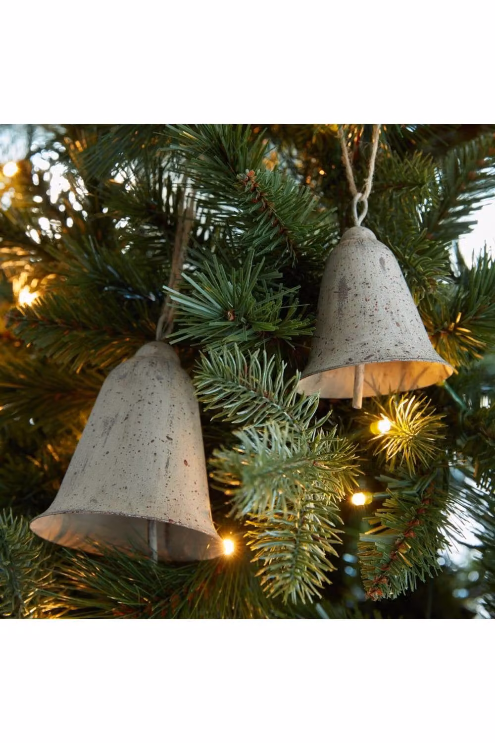 KDMD Rustic Metal Hanging Bell in Grey – 2