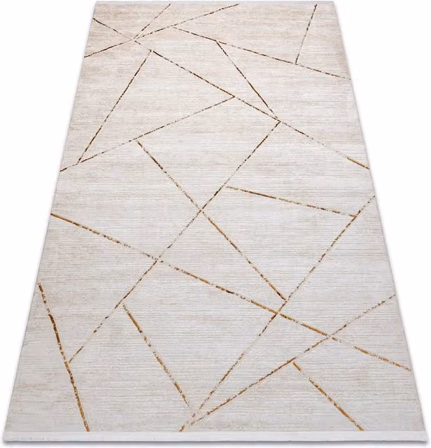 RugsX Duke Geometric Rug in Yellow, W: 200 cm, D: 290 cm