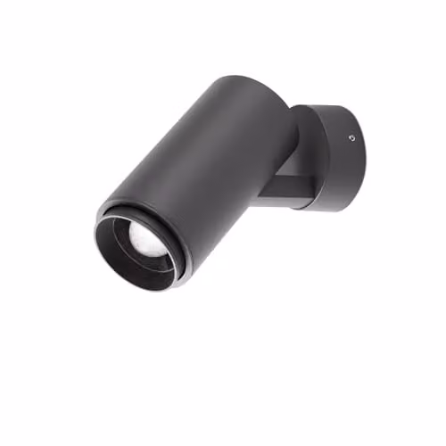 FARO BARCELONA Plom Outdoor Wall Spotlight 7W 3000K IP54 in Grey