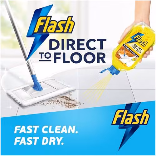 Flash Direct to Floor Liquid Cleaner Berry and Cherry Blossom, Pink, 2 x 800 ml – 3