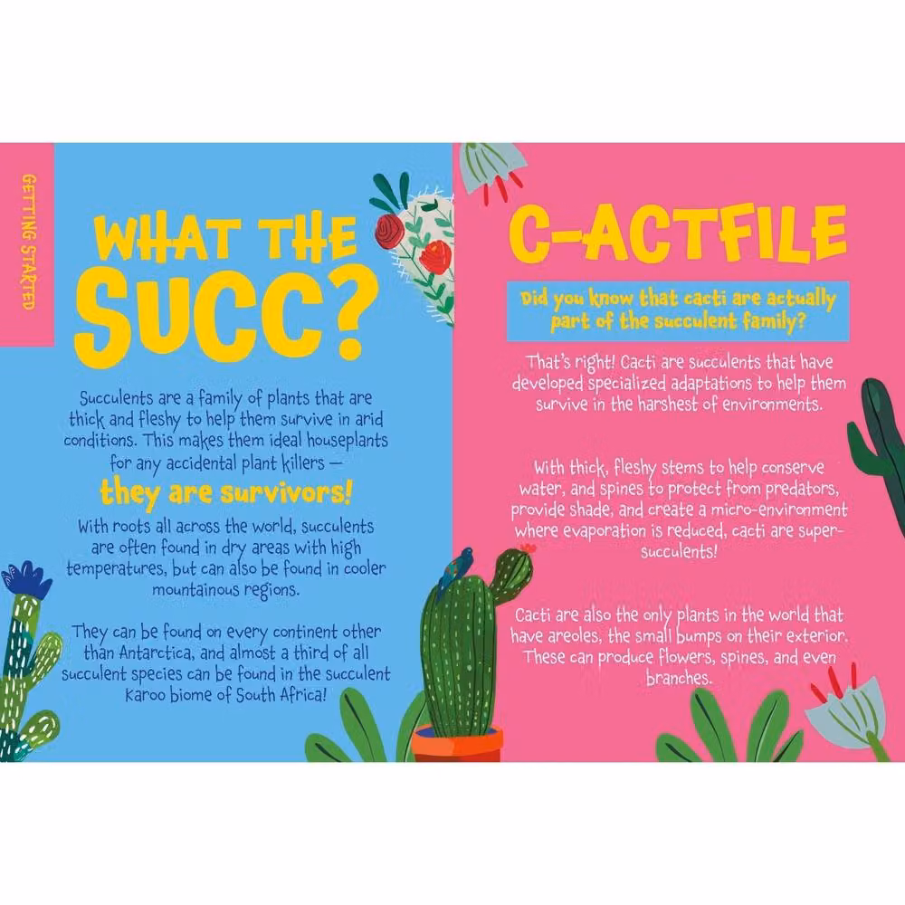 Boxer Gifts Prickly Guide Plant Book: A Multicolour Guide to Caring for Cacti and Succulents – 3