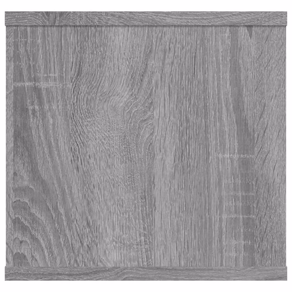 Berkfield Home Wall Mounted Shelf in Grey Sonoma, W/D/H: 102 x 30 x 29 cm – 2