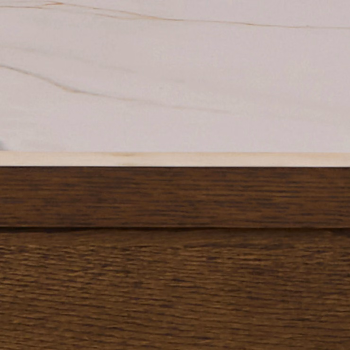 Furniture To Go Southampton Rectangular Dining Table with Cream Ceramic Top and Oak Legs, W: 180 cm, D: 75 cm, H: 75 cm – 5