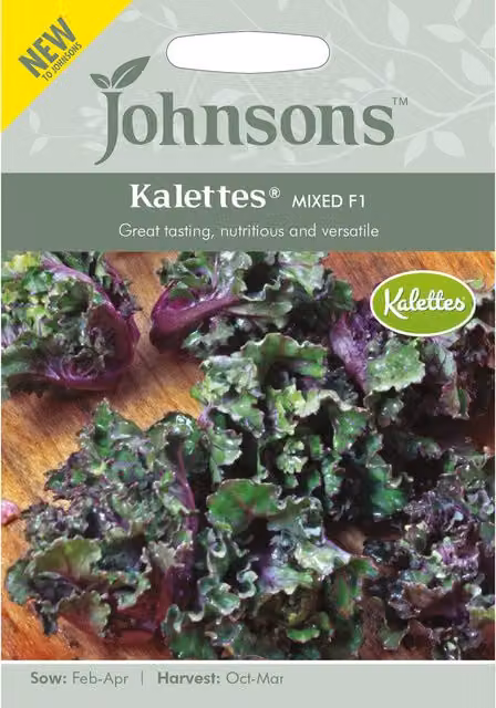 Johnsons Kalettes Mixed F1 Vegetable Seeds