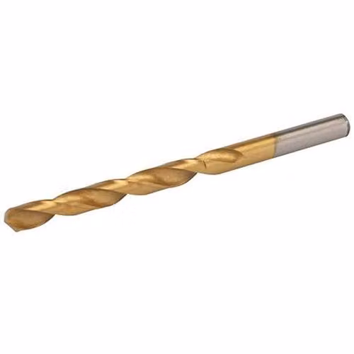 Loops Tough Titanium Coated 12mm High Speed Steel Twist Drill Bit in Gold for Aluminium and Alloy Milling