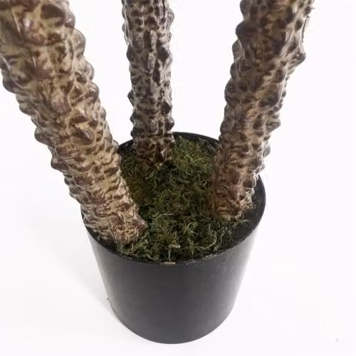 Leaf Design UK Artificial Yukka Tree, Dark Red Brown and Dark Brown, Height: 155 cm – 5