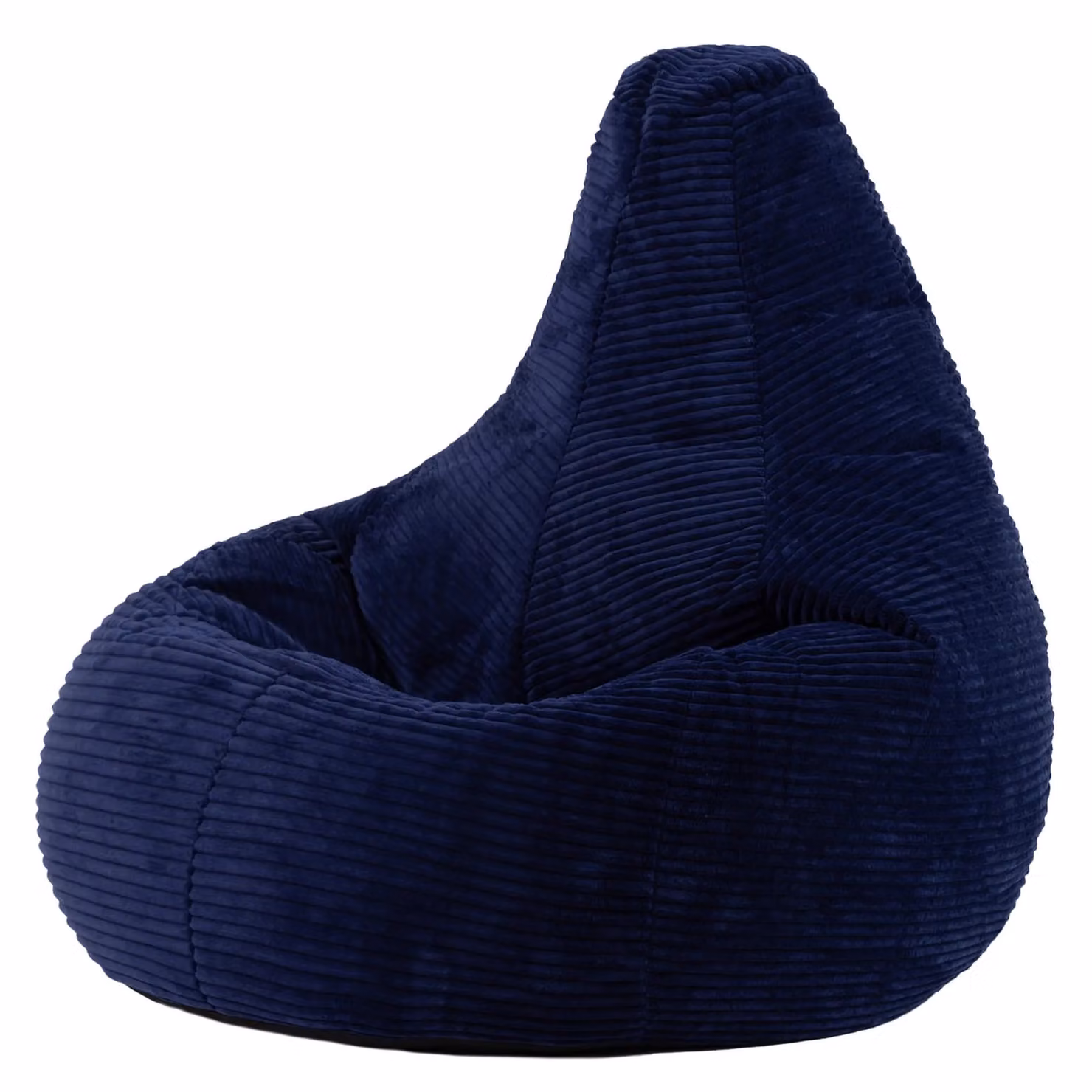 ICON Dalton Medium Corduroy Recliner Bean Bag in Blue – 2