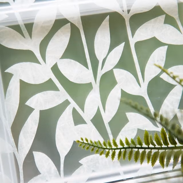 dc fix Jane Premium Static Cling Window Film, White, W: 45 cm, L: 1.5 m