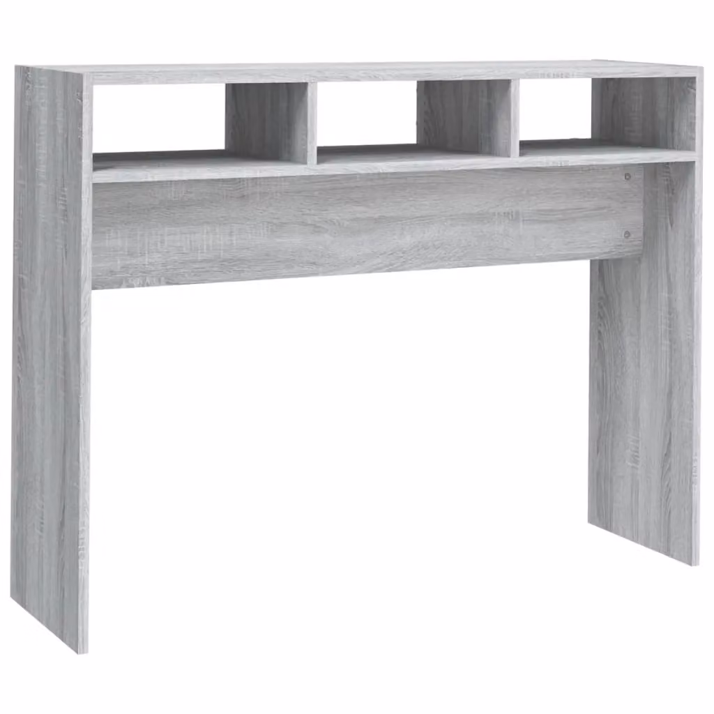 Berkfield Home Modern Grey Console Table, W/D/H: 105 x 30 x 80 cm – 2