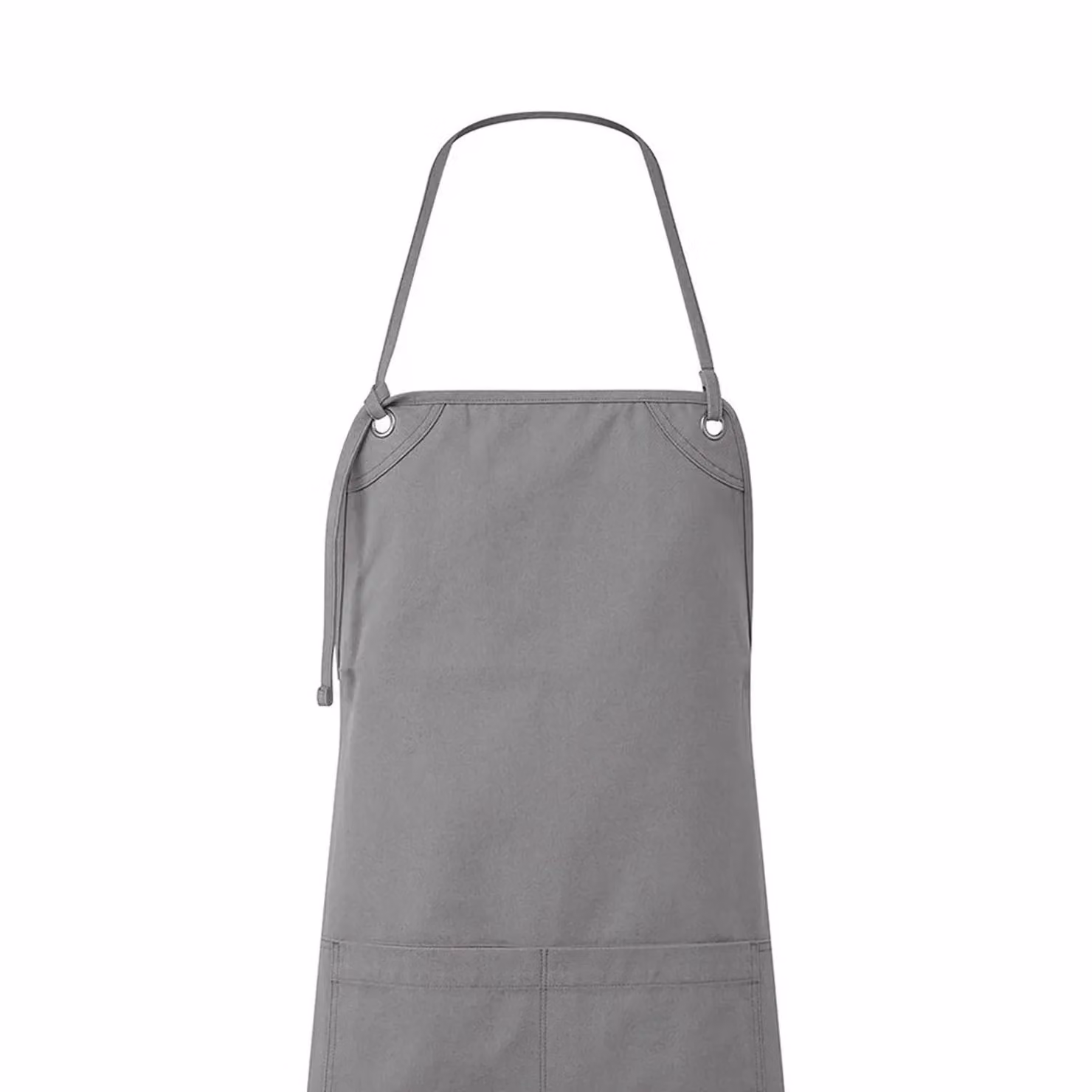 Premier Artisan's Choice Cotton Canvas Double Pocket Apron in Dark Grey – 2