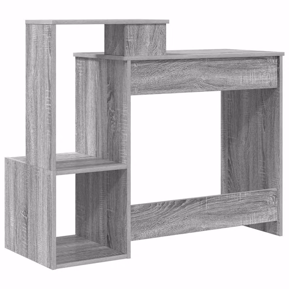 Berkfield Home Grey Sonoma Computer Desk in Engineered Wood – 6