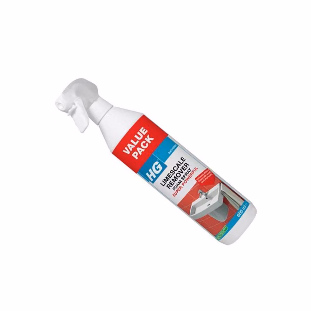HG Limescale Remover Foam Spray 650ml in White – 2
