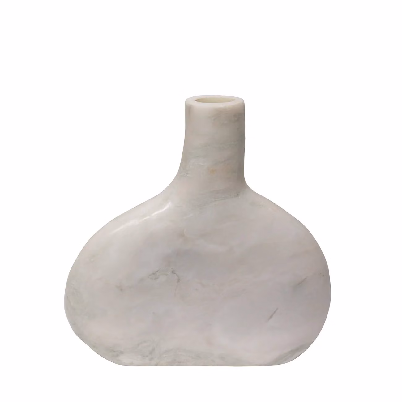 Dome Deco Winnie Abstract White Stone Vase