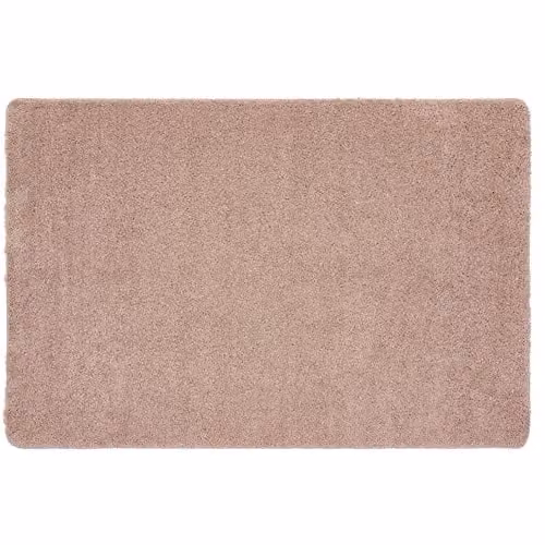 My Mat Pink Rectangular Shaggy Pile Rug, W: 140 cm, L: 200 cm